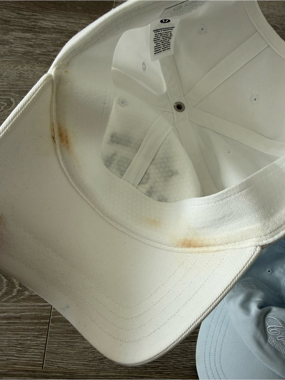 Lululemon White Tennis Club Baseball Cap - Picture 3 of 4
